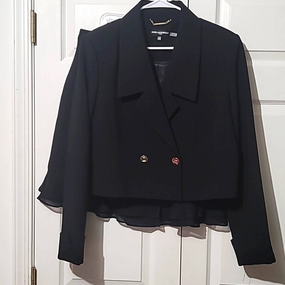 Macy's Karl Lagerfeld 2 piece Skirt Suit